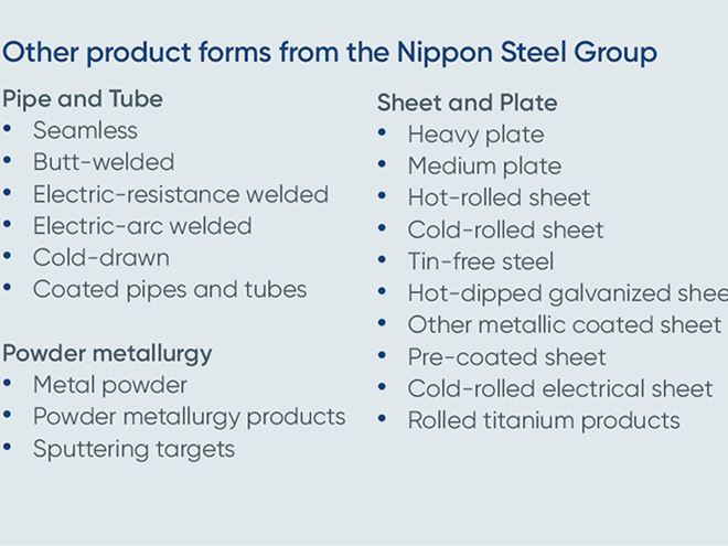 Collaboration Ovako Nippon Steel Sanyo Special Steel