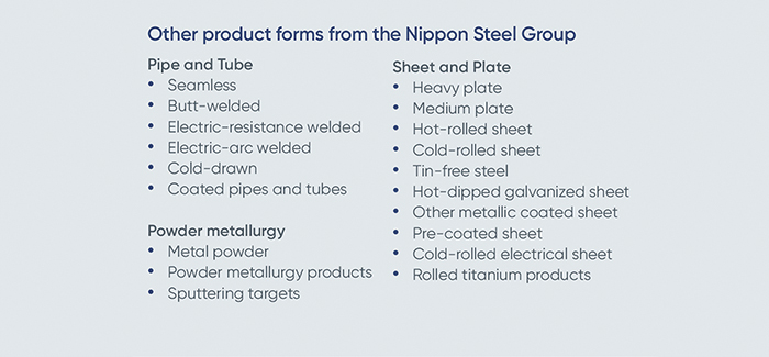 Collaboration Ovako Nippon Steel Sanyo Special Steel